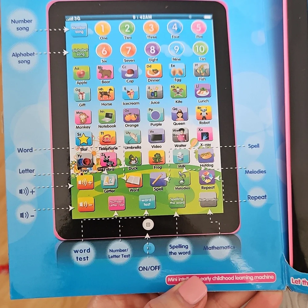 Children's Tablet Educational Interactive Learning Pad